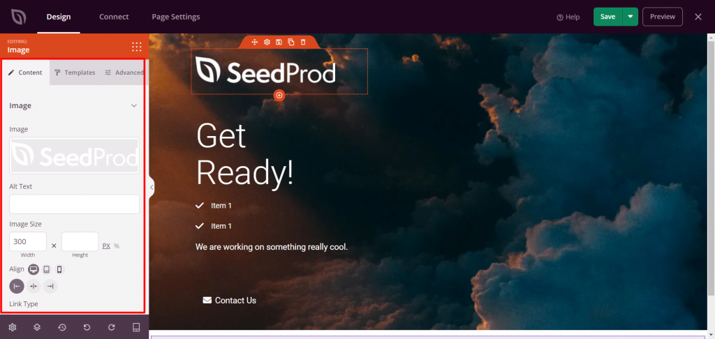 Customizing the SeedProd templates