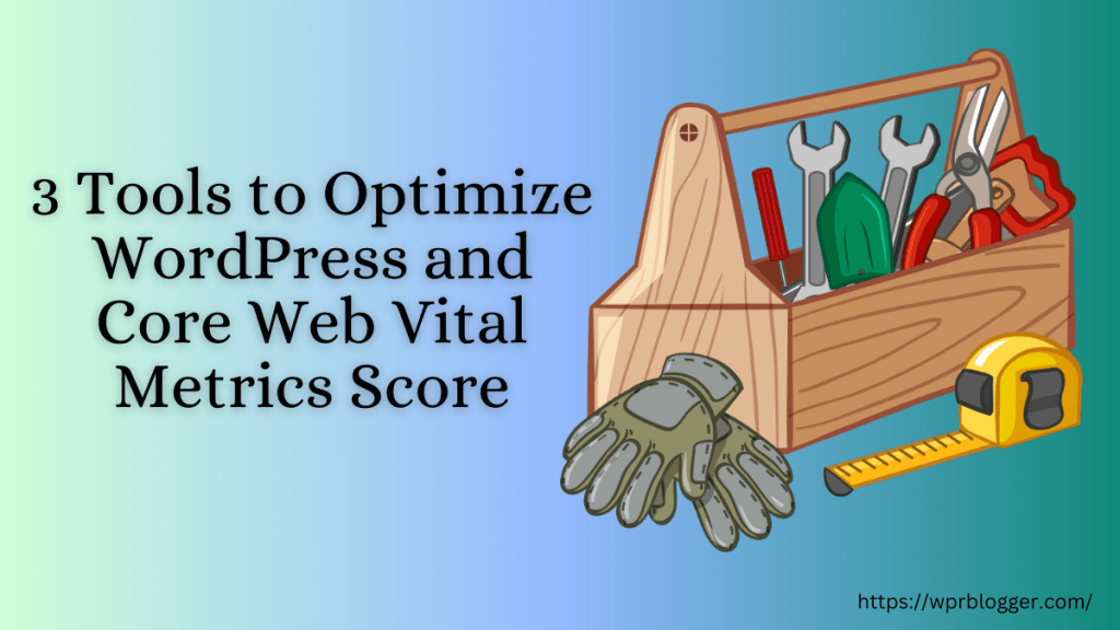 How to optimize WordPress and Core Web Vital Metrics - featured image