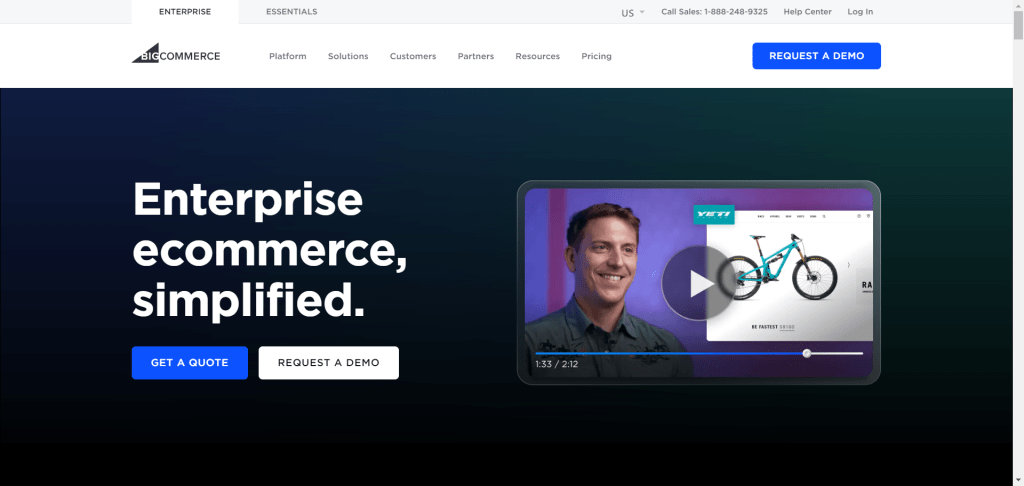 Enterprise ecommerce by BigCommerce