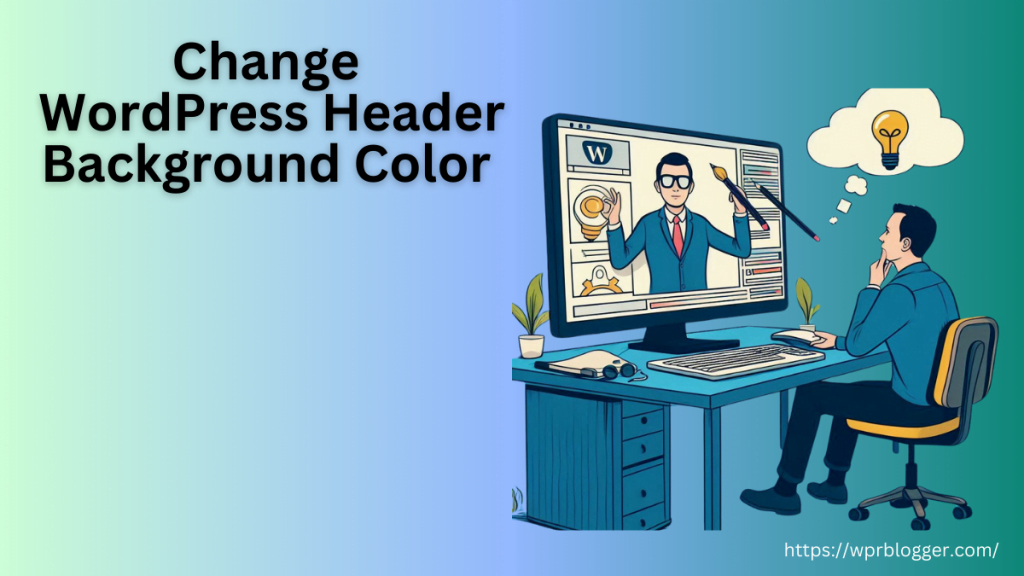 Change Header Background Color in WordPress - featured image