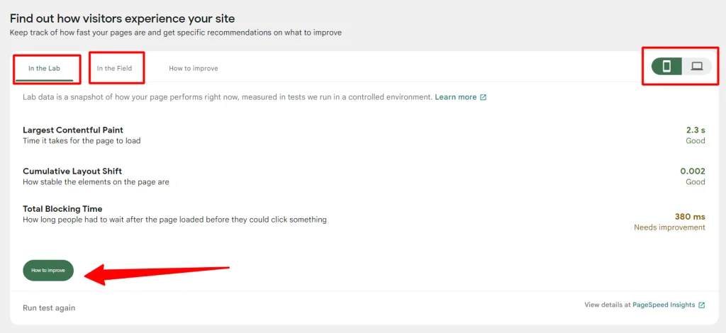Site Kits by Google Page speed Insights performance data Site Kits by Google Page speed Insights performance data