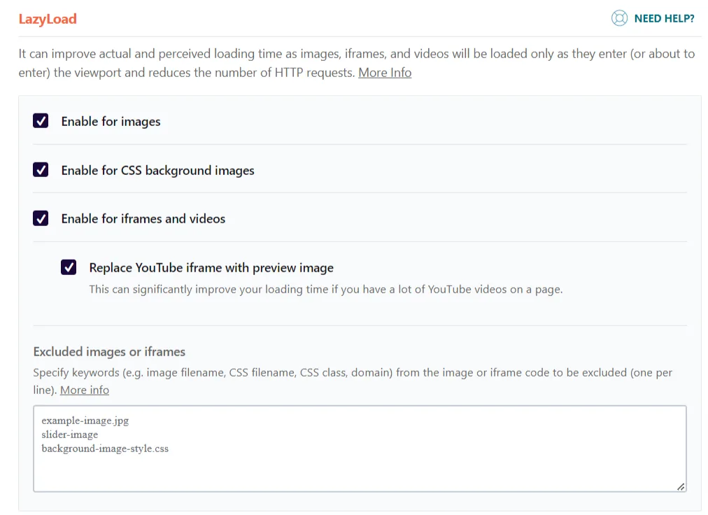 WP Rocket Media Tab functions WP Rocket - Media Tab functions