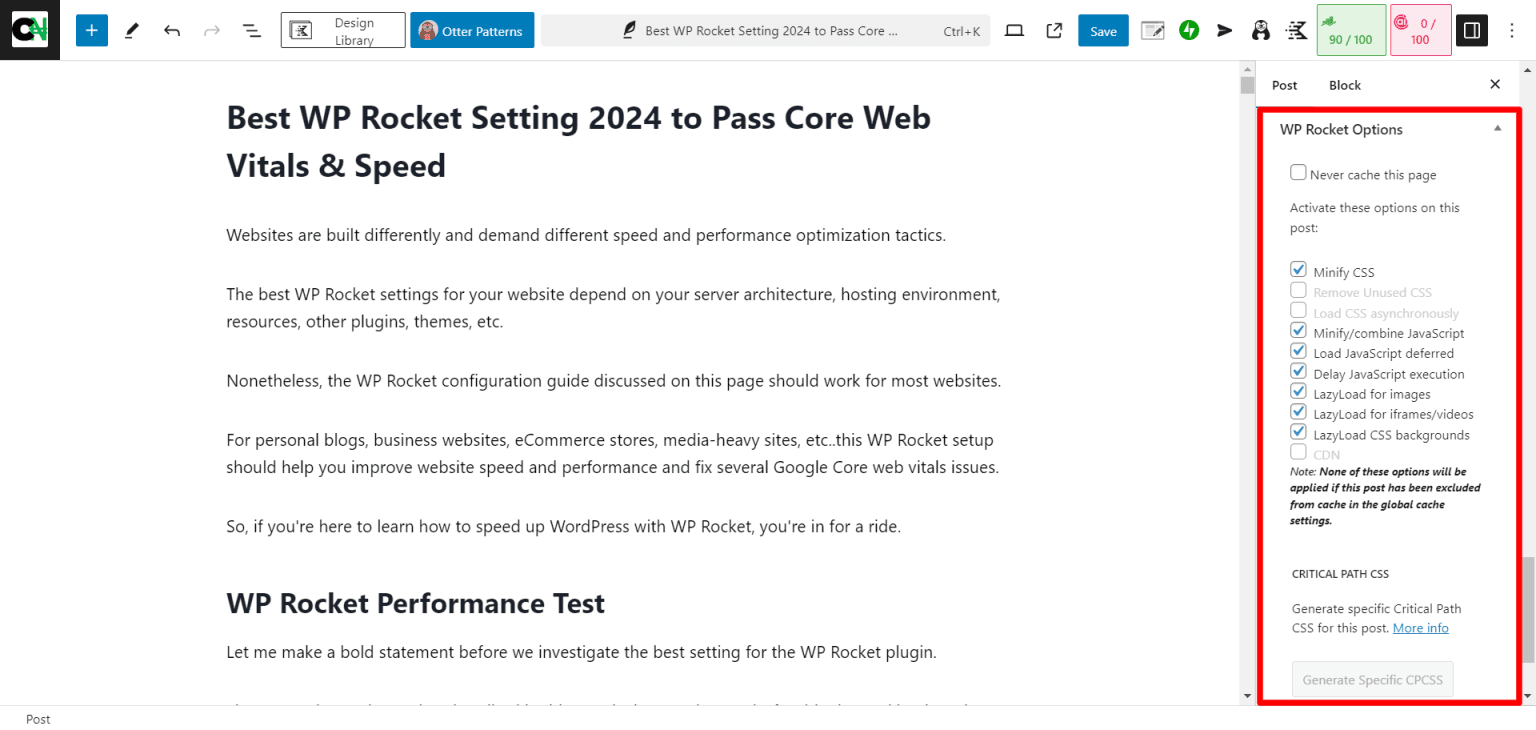 WP Rocket Settings - Ultimate Guide to Website Speed