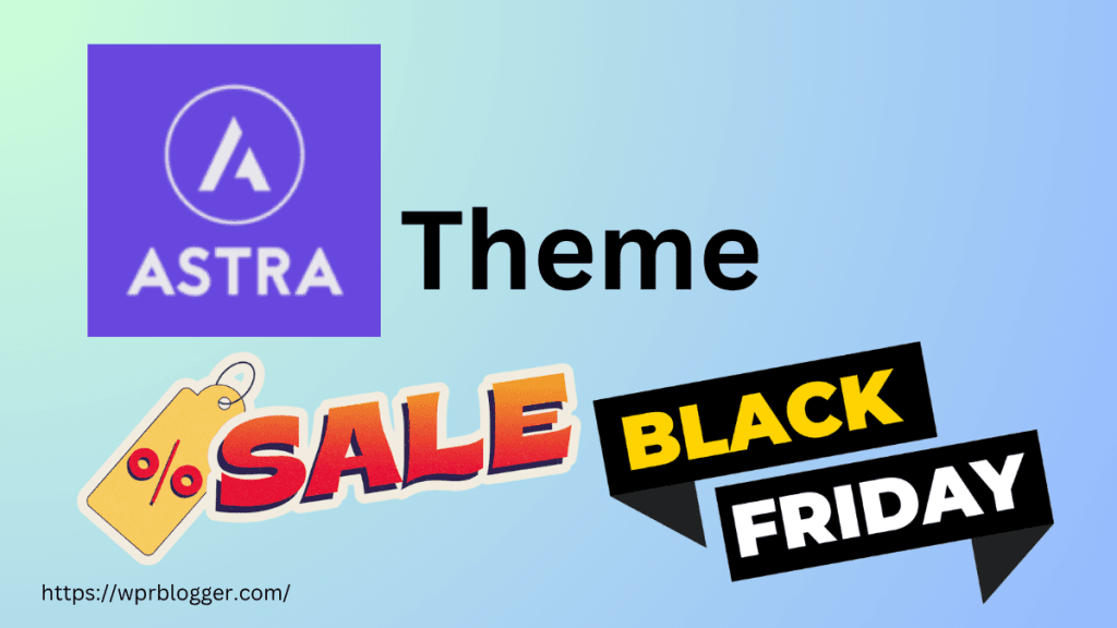 Astra Theme Black Friday sale