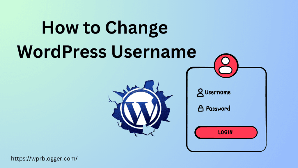 How to Change your WordPress Username - featured image