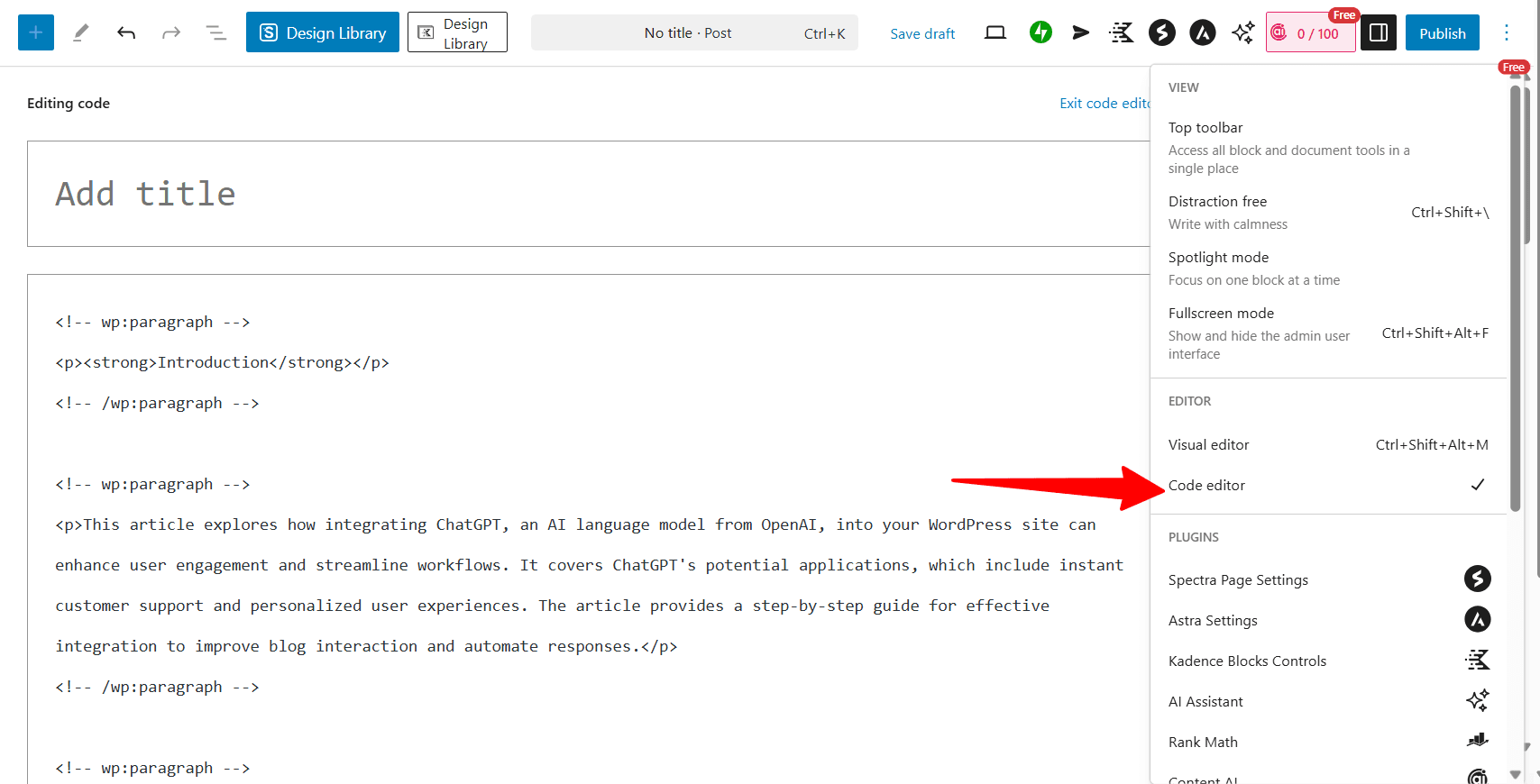 How to Switch to HTML View in WordPress - Beginner Guide