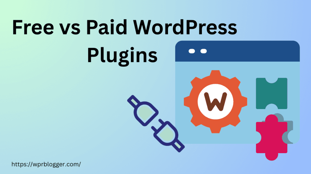 Free and paid WordPress plugins - featured image