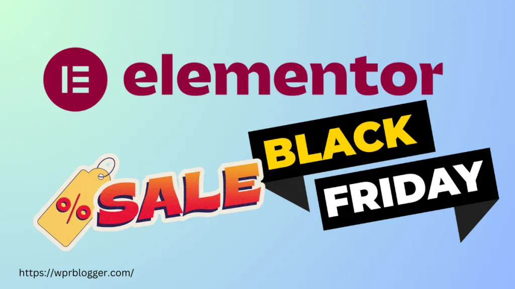 Elementor Black Friday sale - featured image